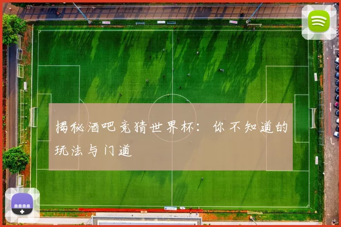 揭秘酒吧竞猜世界杯:你不知道的玩法与门道